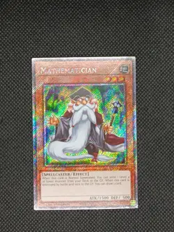 Mathematician (Platinum Secret Rare) RA04-EN223 Yu-Gi-Oh NM - Image 1
