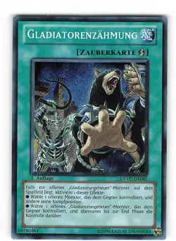 Yugioh GLADIATORENZAHMUNG , exvc-de087 Secret Rare deutsch Excellent 1. Auflage - Image 1