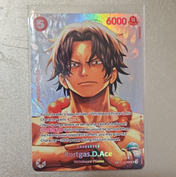 Bandai One Piece Portgas.D.Ace ST15-005 SP Special Holo - Image 1