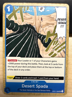 One Piece Romance Dawn OP01-088 Desert Spada UNCOMMON English - Image 1