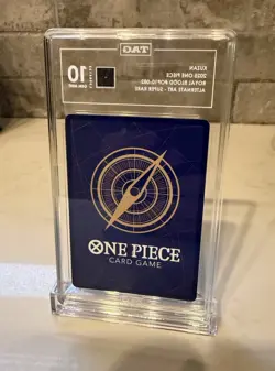 2025 One Piece CCG Kuzan Parallel Alt Art Foil SR OP10-082 TAG 10 Gem Mint - Image 2
