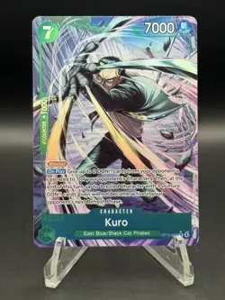 One Piece TCG Kuro OP15-025 Rare ALT ART Adventure on Kami's Island English - Image 1