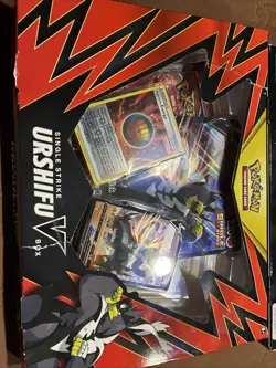 Pokemon TCG BOTH Urshifu V Boxes Rapid And Single Strike Factory Sealed Damaged - Image 4