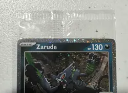 Zarude 056/084 Pokemon TCG Pitch Black Promo Card Game Stop Exclusive Sealed - Image 2