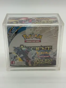 Pokemon TCG XY Ancient Origins Booster Box SEALED w/Acrylic Case - Image 1