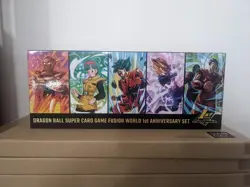 Dragon Ball Super Card Game Fusion World 1st Anniversary Bundle Set Sealed - ENG - Image 1