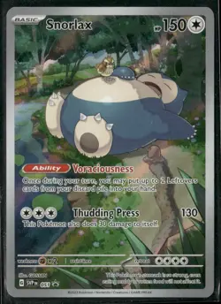 SV: Scarlet & Violet Promo Cards #051 Snorlax Holo - Image 1