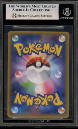 BGS 9 Pokemon Card Poncho Wearing Pikachu Shiny Rayquaza 2016 XY Promo 231 - Image 2