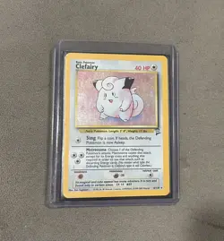Lot Of 5 Base Set 2 Holo Rare Pokemon Cards. Clefairy, Chansey and Hitmonchan - Image 3