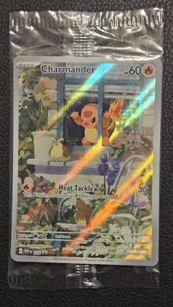 Sealed Charmander 044 Promo Obsidian Flames Collectible Card - Image 1