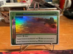 Chaotic Illusionary Lake 206/222 Super Rare Holo Foil Location Card - Image 1