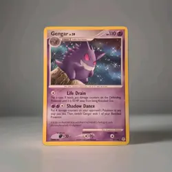 Pokemon TCG Gengar 27/130 Diamond and Pearl Holo Rare EN 110 HP 2007 - Image 1