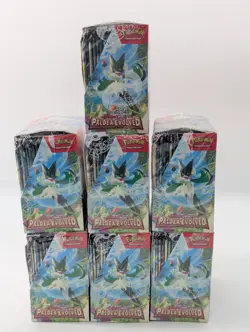 Lot of (7) Pokemon Scarlet & Violet SV02 Paldea Evolved Booster Box EN Sealed - Image 4