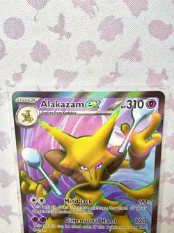 Alakazam ex 188/165 - Pokemon Scarlet & Violet SV 151 UR Full Art - NM - Image 3