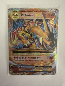 Pokemon M Charizard EX 13/108 XY Flashfire Ultra Rare Holo Near Mint - Image 1