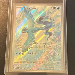 Pokemon TCG Articuno 161/159 Sv09 Journey Together Illus Rare Holo - Image 1