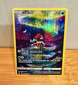 The Pokemon Company Keldeo 110 HP Holo Ultra Rare GG07/GG70 Crown Zenith ENG - Image 1
