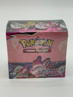 Pokemon TCG SWSH Fusion Strike Booster Box SEALED - Image 1