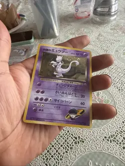 Pokemon TCG Japanese Team Rocket's Mewtwo Holo #150 RARE NM - Image 2