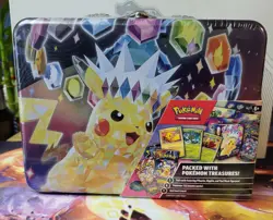 Pokemon TCG Fall 2024 Collector Chest S&V Surging Sparks Theme Factory Sealed - Image 1
