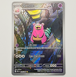 Pokemon TCG: Pitch Black Slowbro 090/084 Illustration Rare Full Art Foil - Image 1
