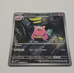 Pokemon TCG: Pitch Black Slowbro 090/084 Illustration Rare Full Art Foil - Image 3