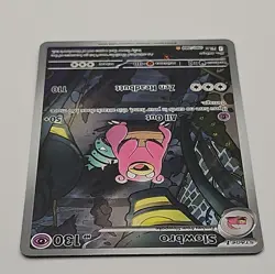 Pokemon TCG: Pitch Black Slowbro 090/084 Illustration Rare Full Art Foil - Image 4