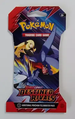 2025 Pokemon TCG Scarlet & Violet Destined Rivals Sealed Booster Pack Garchomp - Image 1