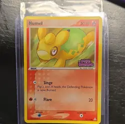 Pokemon TCG Numel EX Holon Phantoms 72/110 Reverse Holo Common English 50HP 2006 - Image 4