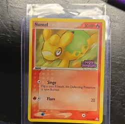 Pokemon TCG Numel EX Holon Phantoms 72/110 Reverse Holo Common English 50HP 2006 - Image 5