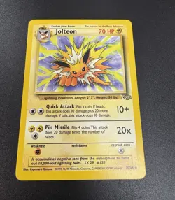 Wizards of the Coast Jolteon 20/64 Jungle 1999 Unlimited Rare English 70 HP - Image 1