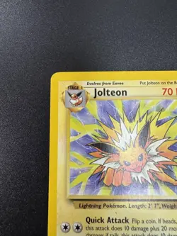 Wizards of the Coast Jolteon 20/64 Jungle 1999 Unlimited Rare English 70 HP - Image 2