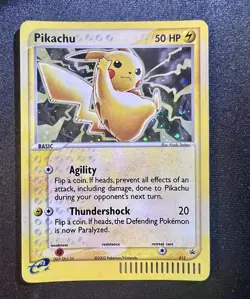 Pokemon Pikachu 2003 Black Star Promo #12 Holo Beautiful Condition. Fart Swirl💫 - Image 1