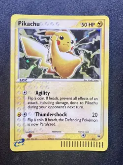 Pokemon Pikachu 2003 Black Star Promo #12 Holo Beautiful Condition. Fart Swirl💫 - Image 2