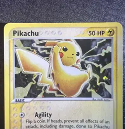 Pokemon Pikachu 2003 Black Star Promo #12 Holo Beautiful Condition. Fart Swirl💫 - Image 3