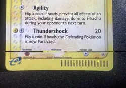 Pokemon Pikachu 2003 Black Star Promo #12 Holo Beautiful Condition. Fart Swirl💫 - Image 4