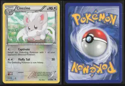 Cinccino 85/98 Uncommon Emerging Powers Pokemon Reverse Holo Lightly Played - Image 3
