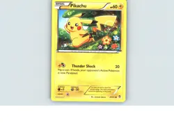 Pikachu 27/111 Common Furious Fists Pokemon Near Mint - Image 1