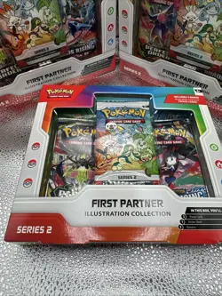 Pokemon First Partner Illustration Collection Series 2. X3. Factory Sealed - Image 4