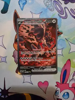 Bloodmoon Ursaluna ex 168/131 Prismatic Evolutions Pokemon Holo NM - Image 1