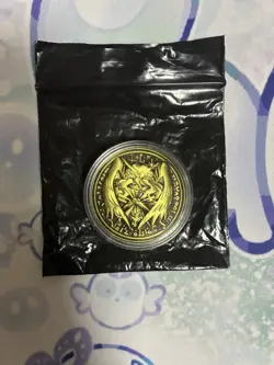 Yu-Gi-Oh! TCG YCS Gold Token Coin Honest - Image 3
