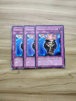 Yu-Gi-Oh! - Dragon Capture Jar 3X - Full Playset Of Cards - Image 1