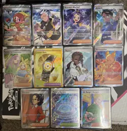 Pokemon TCG Full Art Trainer Lot of 11 Cards - Image 1