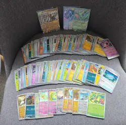 Pokemon TCG Black Bolt Bulk - Common, Reverse Holo, Holo, Pokeball + 5 EX Cards - Image 1