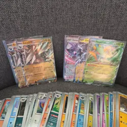 Pokemon TCG Black Bolt Bulk - Common, Reverse Holo, Holo, Pokeball + 5 EX Cards - Image 2