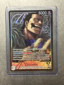 Crocodile - OP14-079 (Alternate Art) OP14-079 The Azure Sea's Seven Foil - Image 1