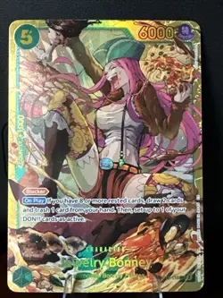 OP12-118 Jewelry Bonney English SEC One Piece TCG Card Game - Image 1