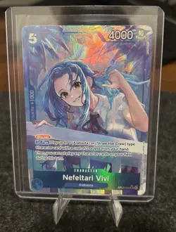 Nefeltari Vivi EB03-024 (SR) Alt Art One Piece TCG Heroines Edition - Image 1