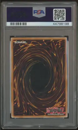 2010 Yu-Gi-Oh! T.S.D. 1st Ed Ghost Rare #EN040 Black Winged Dragon PSA 10 - Image 2