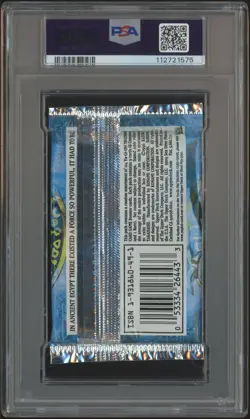 2002 Yu-Gi-Oh! 1st Edition Legend of Blue Eyes Hobby Booster Pack Sealed PSA 9 - Image 2